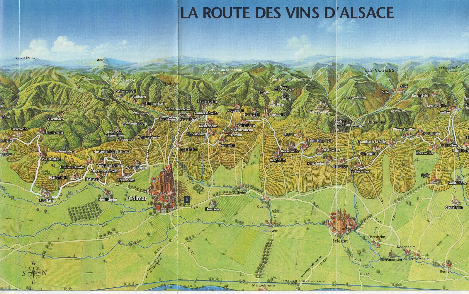 Route des vins, Alsace